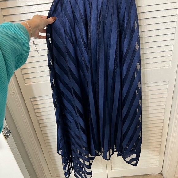 Amur Twilight Blue Leonie Halter Dress - Picture 3 of 7